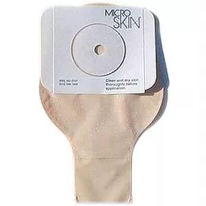 1" Opq One Pc Drainable Pch Press N Seal Closure- Box of 10