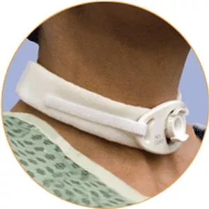 1-piece Adult Tracheostomy Tube Holder, Fits 16" - 20" Neck- 1 Each