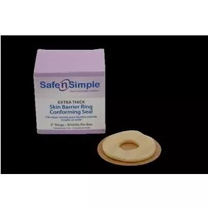 2" Conforming Skin Barrier Rings, Extra Thick- Box of 10