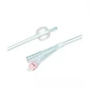 2-way 100% Silicone Foley Catheter 20 Fr 30 Cc- Each of 1