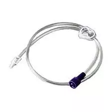 24" Universal Enfit Extension Set, Single Port 90 Degree/bolus Feed- 1 Each