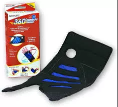 360 Cold Therapy Wrist Brace, Black, Universal- Case of 100