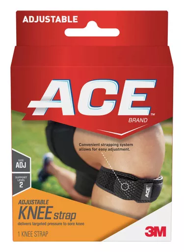 3M 207359 - Ace Knee Brace with Strap, Latex-Free