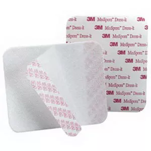 3M 2957 - Dressing Retention Tape with Liner 3M™ Medipore™ Dress-It Pre-Cut Pad Soft Cloth 5-7/8 X 11 Inch White NonSterile