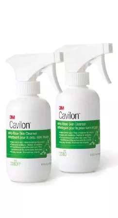 3M 3380 - Rinse-Free Cleanser 3M™ Cavilon™ Liquid 8 oz. Pump Bottle Floral Scent