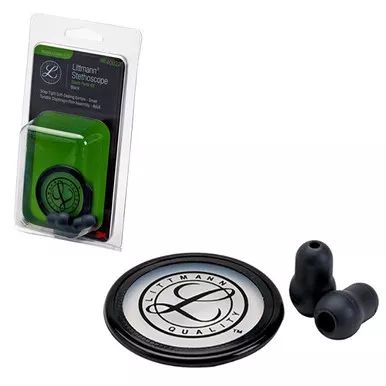 3M 40022 - 3M Littmann Stethoscope Spare Parts Kit, Master Classic, Black