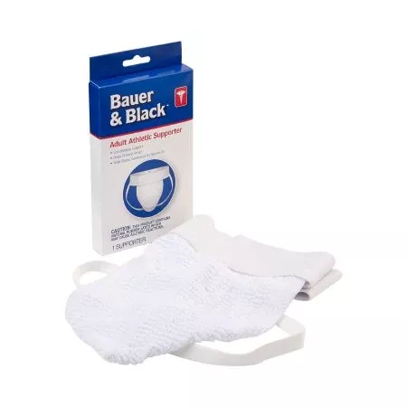 3M Athletic Supporter Bauer & Black™ Small White - Each - 202460-EA