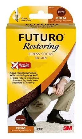 3M Compression Socks 3M™ Futuro™ Knee High X-Large Black Closed Toe - Box of 12 - 71037EN-BX