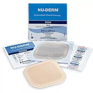 3M HCB106 - Nu-Derm Bordered Hydrocolloid Dressing 6" x 6"