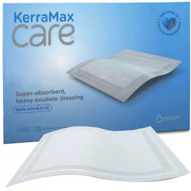 3M PRD500-240 - Super Absorbent Dressing KerraMax Care 8 X 9 Inch Nonwoven Rectangle Sterile