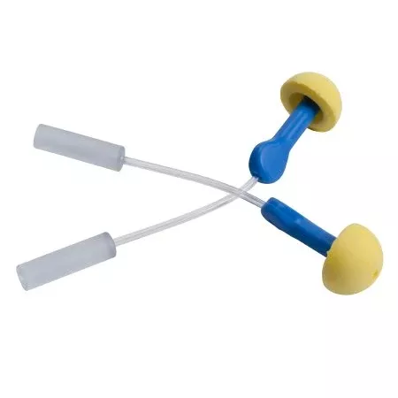 3M Test Ear Plugs 3M™ E-A-R™ EXPRESS™ Pod Plugs™ Cordless One Size Fits Most Yellow / Blue - Case of 50 - 393-2008-50-CS