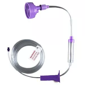 40 Mm Screw Cap Gravity Feed Transition Set With Enfit Connector- 1 Each