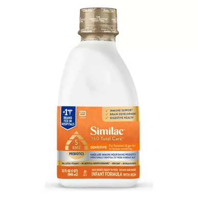 Abbott 68160 - Similac 360 Total Care Sensitive, 32 fl oz