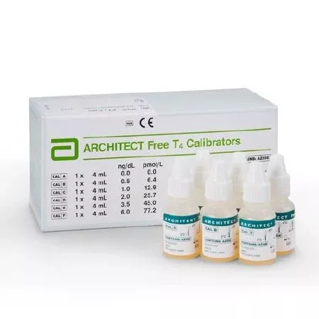 Abbott Calibrator Architect™ Free T4 1 X 6 X 4 mL Liquid - Each - 07K6502-EA