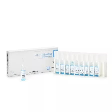 Abbott Point of Care Control i-STAT Tricontrols Sodium / Potassium Level 1 1.7 mL - Each - 05P7101-EA