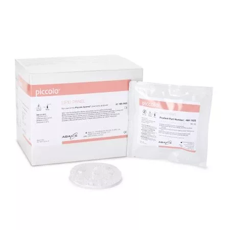 Abbott Point of Care Reagent Piccolo Lipid Panel Quantitative Determination CHOL, HDL, TRIG, LDL, VLDL, TC/H For Piccolo Blood Chemistry Analyzer or Piccolo Xpress™ Chemistry Analyzer 10 Disc / Box - Box of 10 - 07P0205-BX