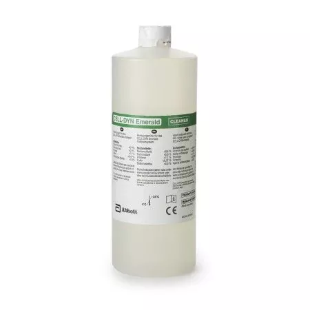 Abbott Reagent Cell-Dyn Cleaner For Cell-Dyn Emerald Analyzer 960 mL - Each - 09H4602-EA
