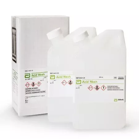 Abbott Wash Reagent Architect™ Acid Wash For Architect c16000 Analyzer 2 X 500 mL - Box of 1 - 06K0120-BX