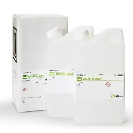 Abbott Wash Reagent Architect™ Alkaline Wash For Architect c16000 Analyzer 2 X 500 mL - Each - 09D3120-EA