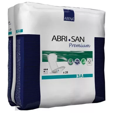 Abena 9267 - Abri-San Premium Pads, Size 3A, 4.3" x 13" L