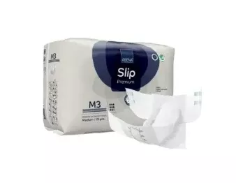 Abena Slip Premium Brief 28" - 43", Medium - Absorbency Level 4 - Replaces: Rb43063- Pack(age) of 21