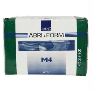 Abri Form Comfort M4 Adult Brief, Medium, 28" - 44"- Pack(age) of 14