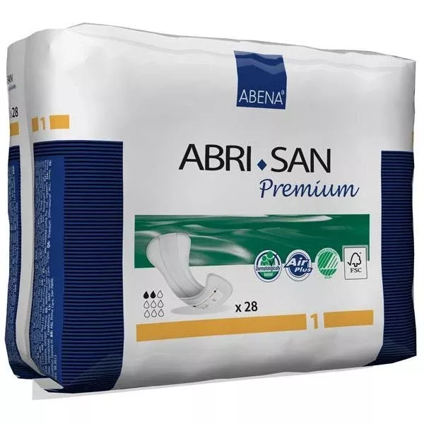 Abri-san Premium Pad, 4" X 9", 200 Ml- Pack(age) of 28