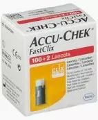 Accu-chek Fastclix Lancet 30g Drum (102 Count)- Box of 102