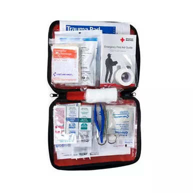 Acme United 9165-RC - Be Red Cross Ready First Aid Kit Red