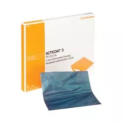 Acticoat Flex 7 Antimicrobial Barrier Dressing With Silcryst Nanocrystals 6" X 6"- 1 Each