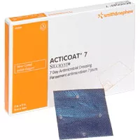 Acticoat Seven Day Antimicrobial Barrier Dressing 6" X 6"- 1 Each