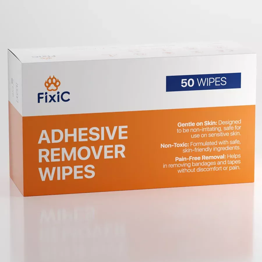 Adhesive Remover Wipes, No-sting Skin Friendly- Box of 100