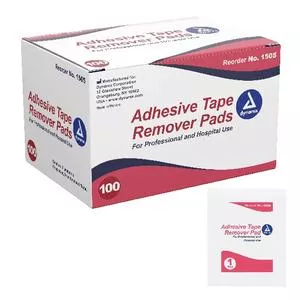 Adhesive Tape Remover Pad- Box of 100