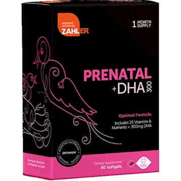 Advanced Nutrition 8181 - Prenatal Plus DHA Optimal, 60 Softgels