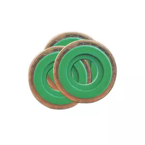 Ag Industries AG86065 - Sure Seal Washer, Brass & Green Viton