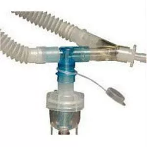 Airlife Valved Tee Adapter, 22 Mm X 22 Mm- 1 Each