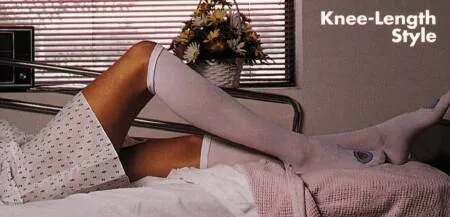 Alba Healthcare Anti-embolism Stocking C.A.R.E.™ Knee High Small / Regular White Inspection Toe - DZ/12 - 453-01-DZ