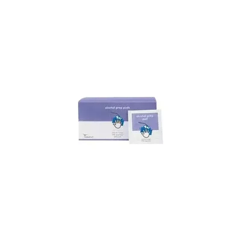 Alcohol Prep Pad, 2-ply Medium (200 Count)- Box of 200
