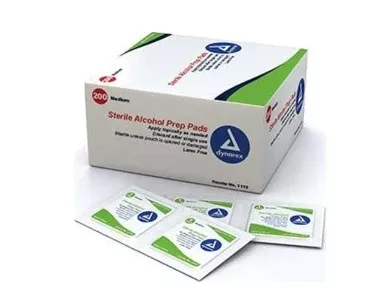 Alcohol Prep Pad, Medium (200 Count)- Box of 200