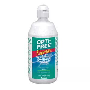 Alcon 65314510 - Opti-Free Express No-Rub Cleansing Contact Solution, 10 oz.