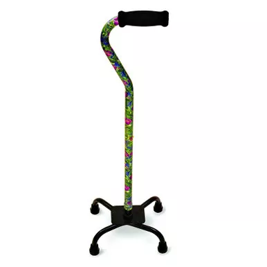 Alex 10811 - Small Base Quad Cane, Canterbury