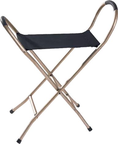 Alex 82102 - Quad Seat Cane, 6" x 14-1/2" Seat, 34" H Walking