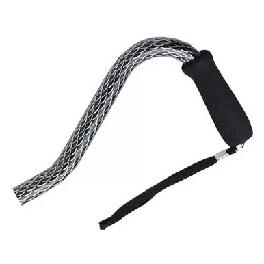Alex MP-21200 - Offset Adjustable Aluminum Cane Foam Grip Handle, Black