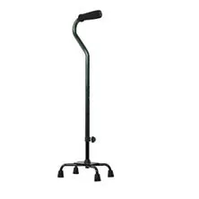 Alex MP51058 - Small Base Quad Cane, Green Gray Pebble