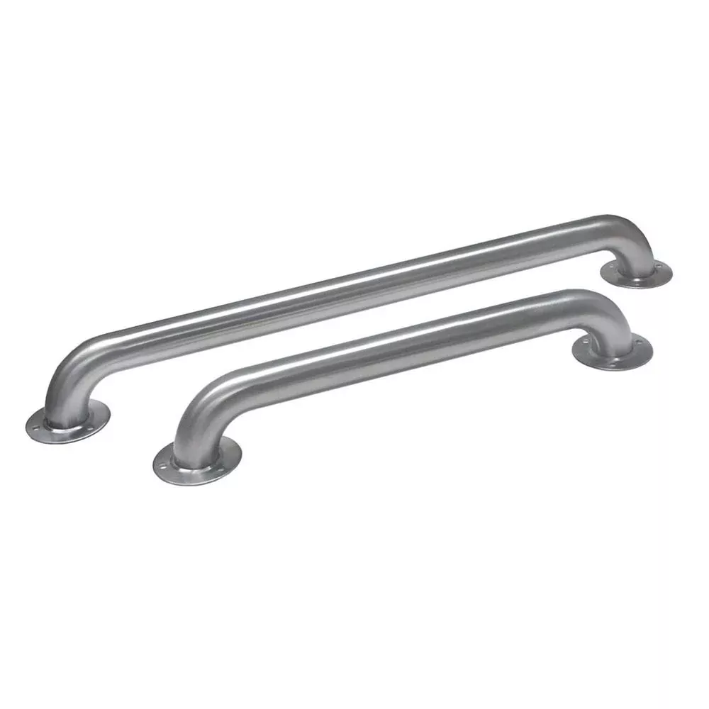 Alimed Antimicrobial Hardware Grab Bar, Smooth, 12" - 70723