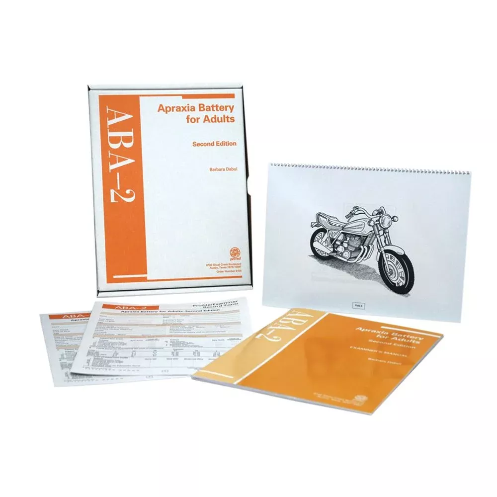 Alimed Apraxia Battery For Adults (ABA-2), 2nd Edition Forms: ABA Record Forms, 25/pk - 80269