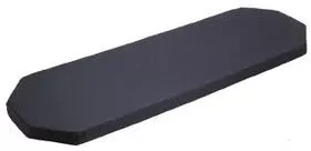 Alimed Basic Stretcher Pads, Tapered 2 Ends Basic Stretcher Pad, 26"x74", Tapered 2 Ends - 936770