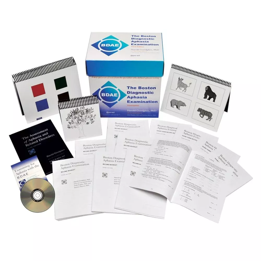 Alimed Boston Diagnostic Aphasia Examination (BDAE), Third Edition Additional BDAE Short Forms, 25/pk - 81867