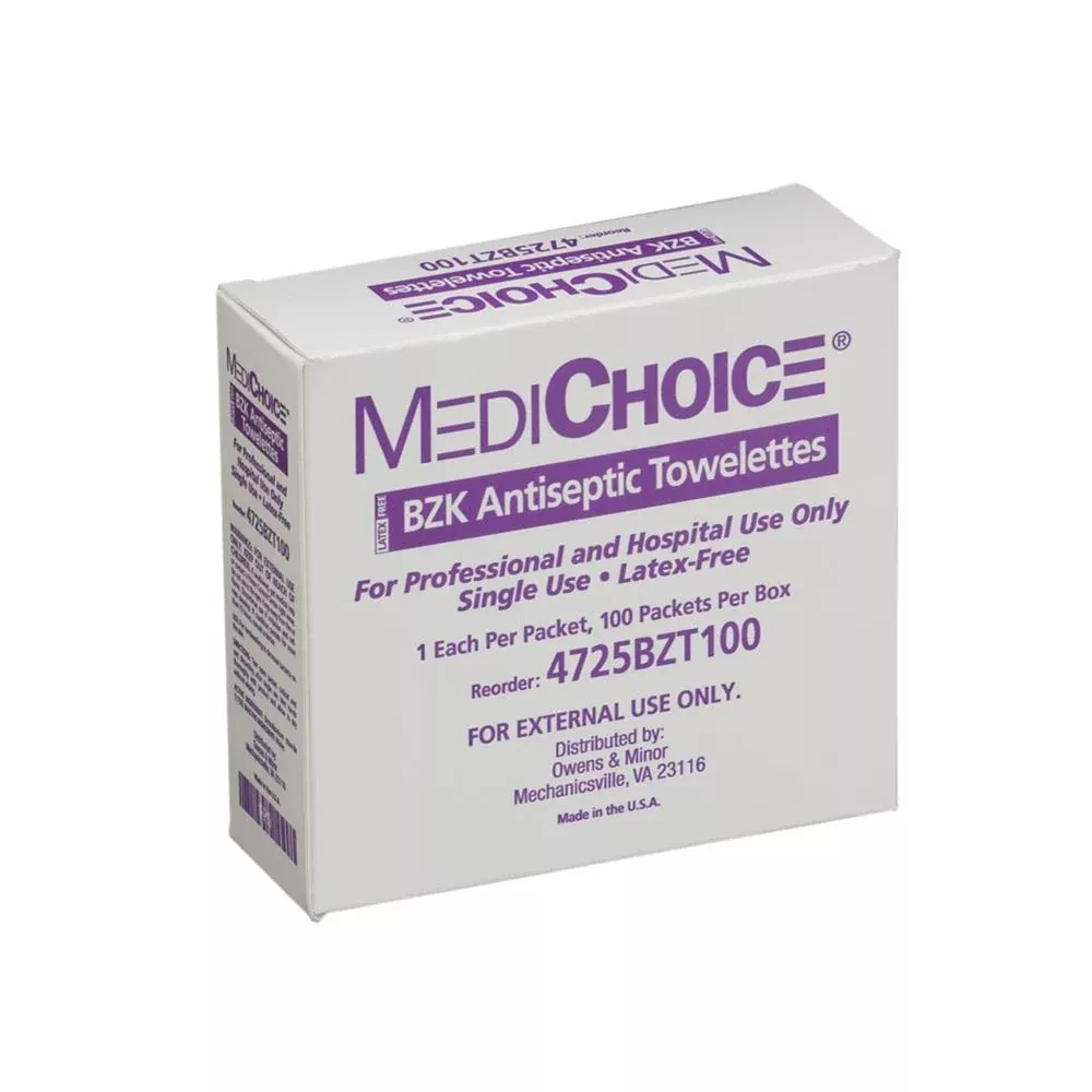 Alimed BZK Towelettes BZK Towelettes, 1,000/cs - 934561