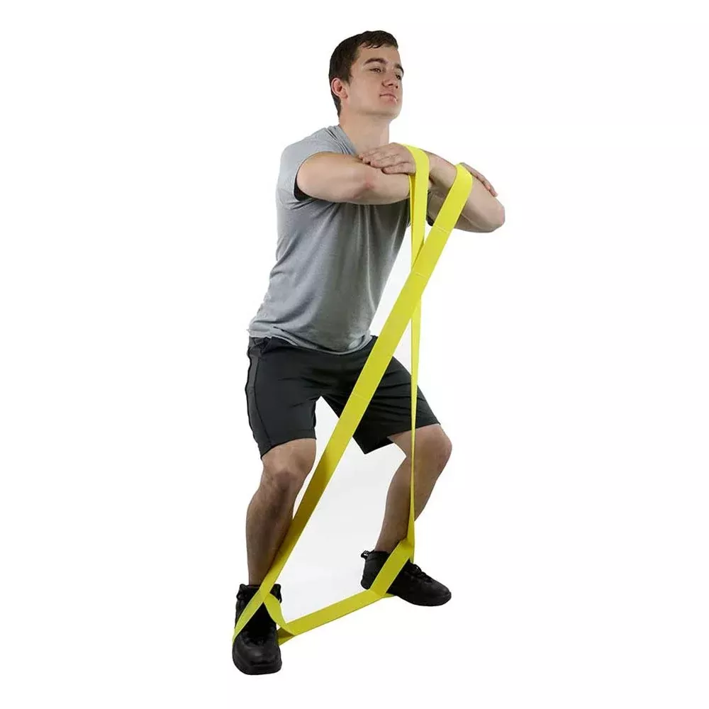 Alimed CanDo Multi-Grip Exerciser Multi-Grip Exerciser, Yellow, X-Light, 6'L - 33149